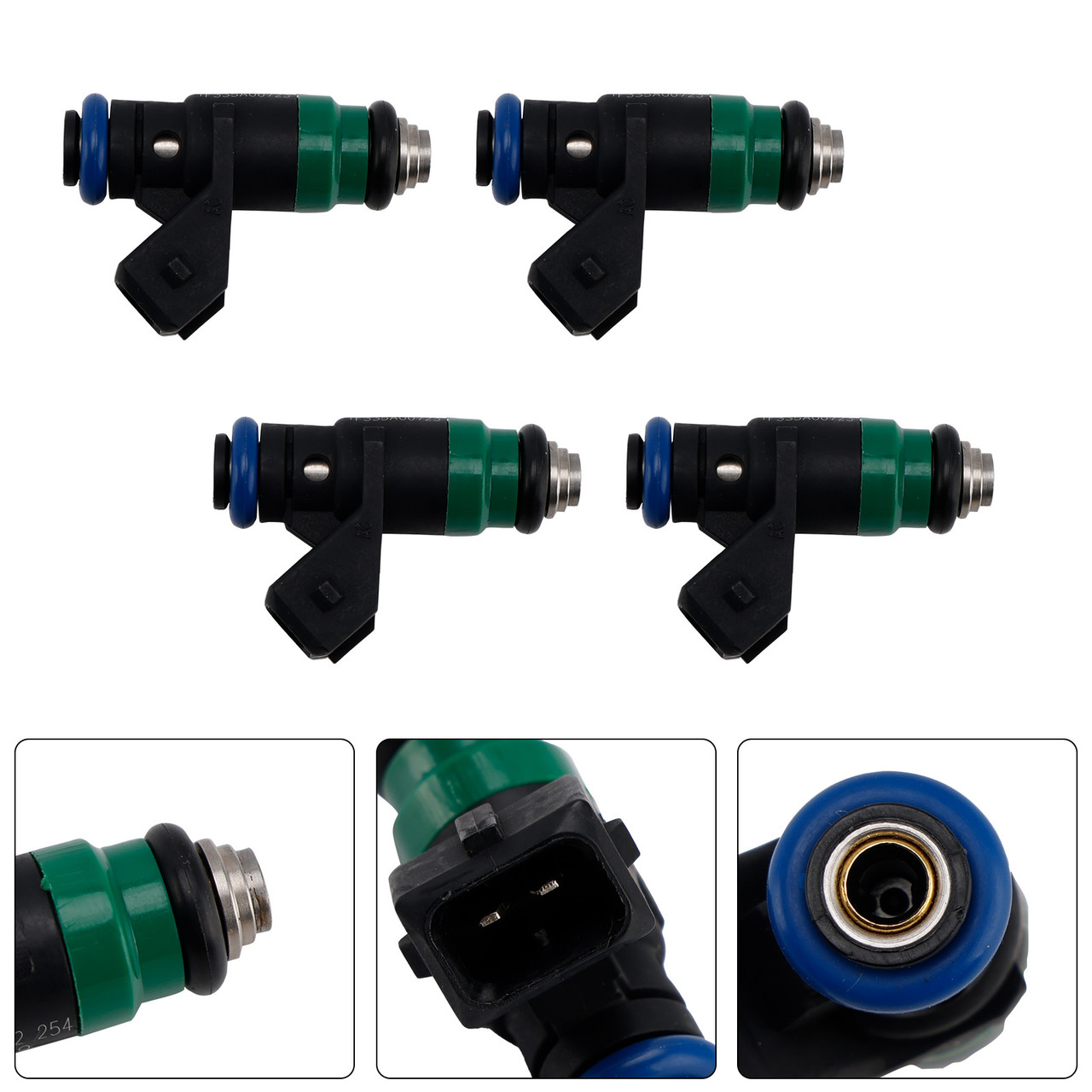 1999-2008 Renault SCÉNIC 4Pcs Fuel Injector 8200132254 Generic