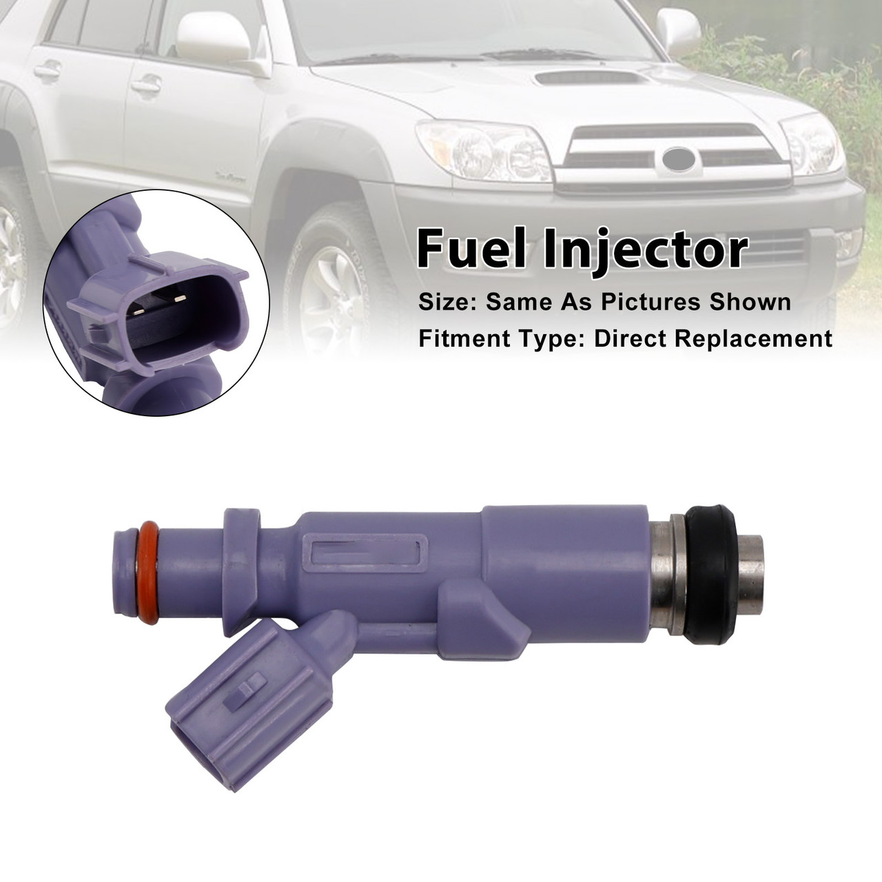 2005-2009 Toyota 4Runner Toundra 1Pcs Fuel Injector 23250-70120 Generic
