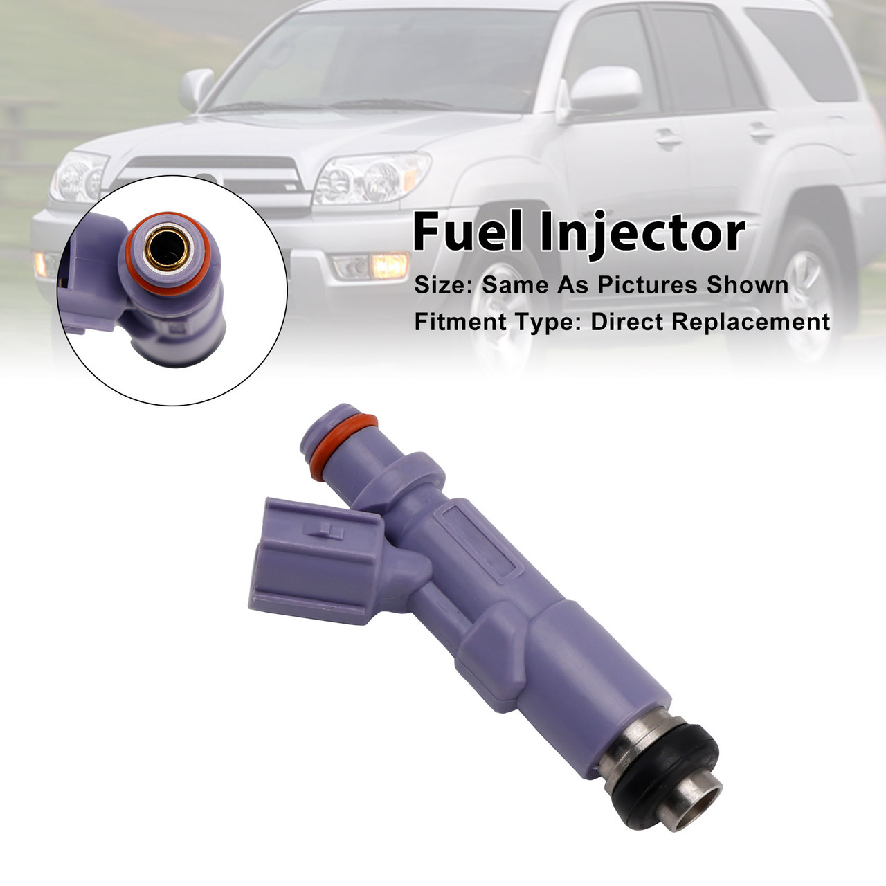 2005-2009 Toyota 4Runner Toundra 1Pcs Fuel Injector 23250-70120 Generic