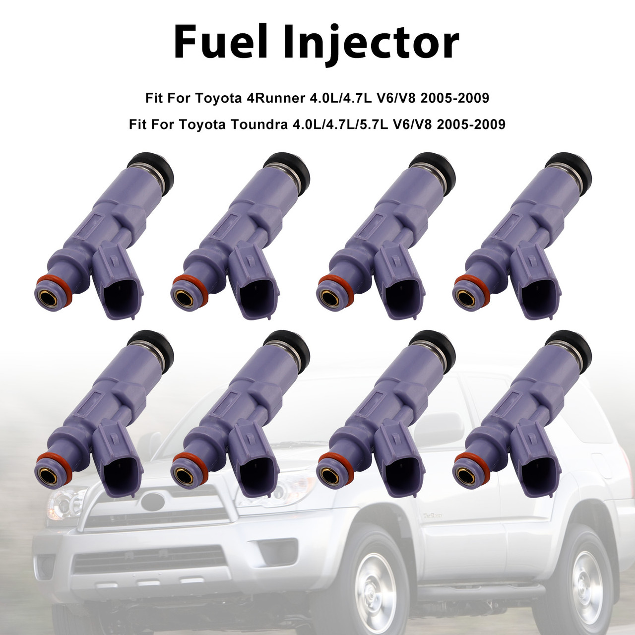 1996-2000 Toyota Mark II 8Pcs Fuel Injector 23250-70120 Generic