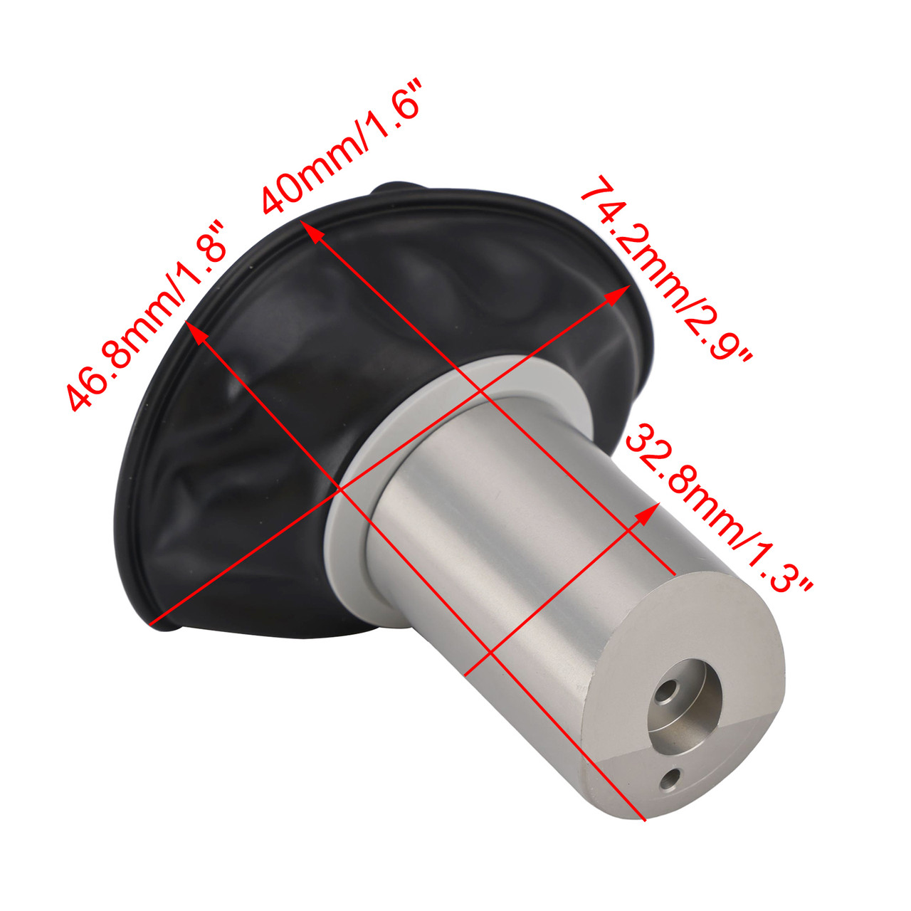 1975-1977 Yamaha XS650 Vacuum Diaphragm Plunger 256-14940-00-00 Generic