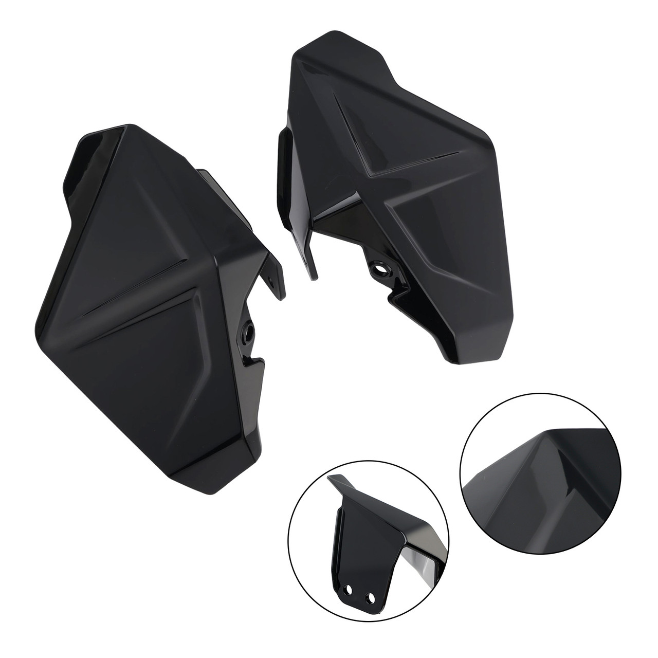 2025-2026 BMW R1300GS ADV Windshield Plate Side Panels Black Generic