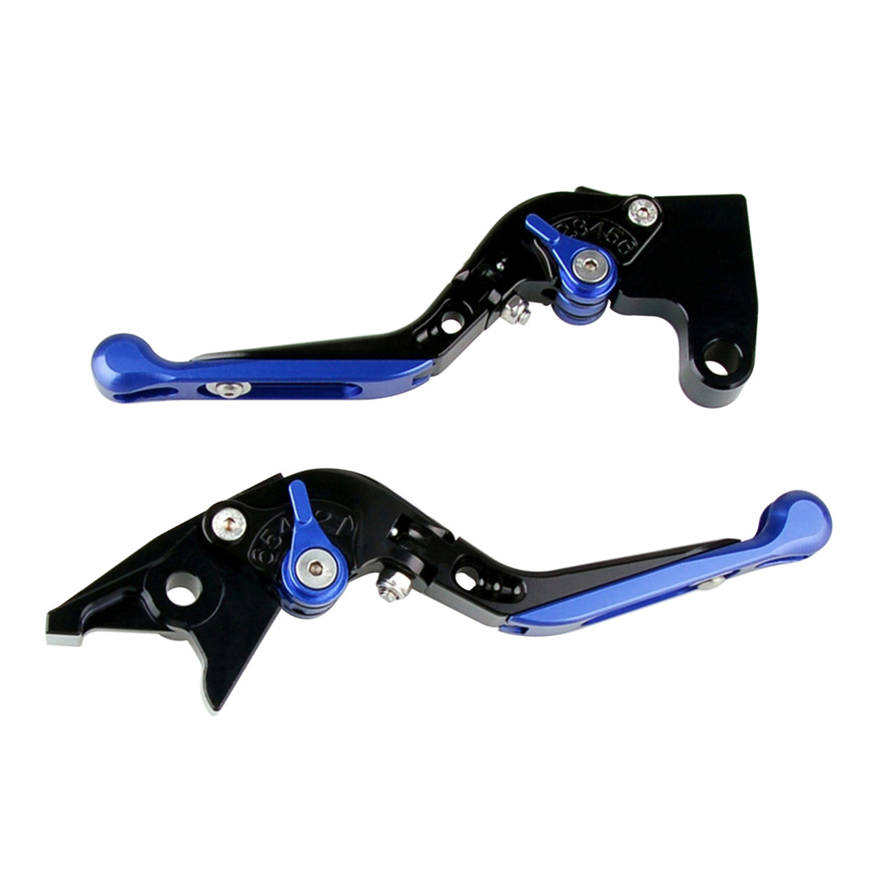 2025 YAMAHA XSR900 Adjustable Folding Extendable Racing Brake & Clutch Levers Blue Generic