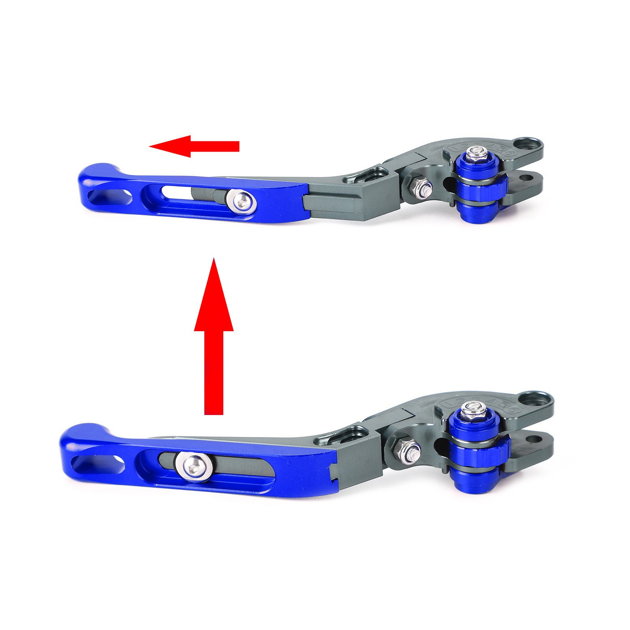 2024-2025 YAMAHA XSR900 XSR900GP Adjustable Folding Extendable Levers Blue Generic