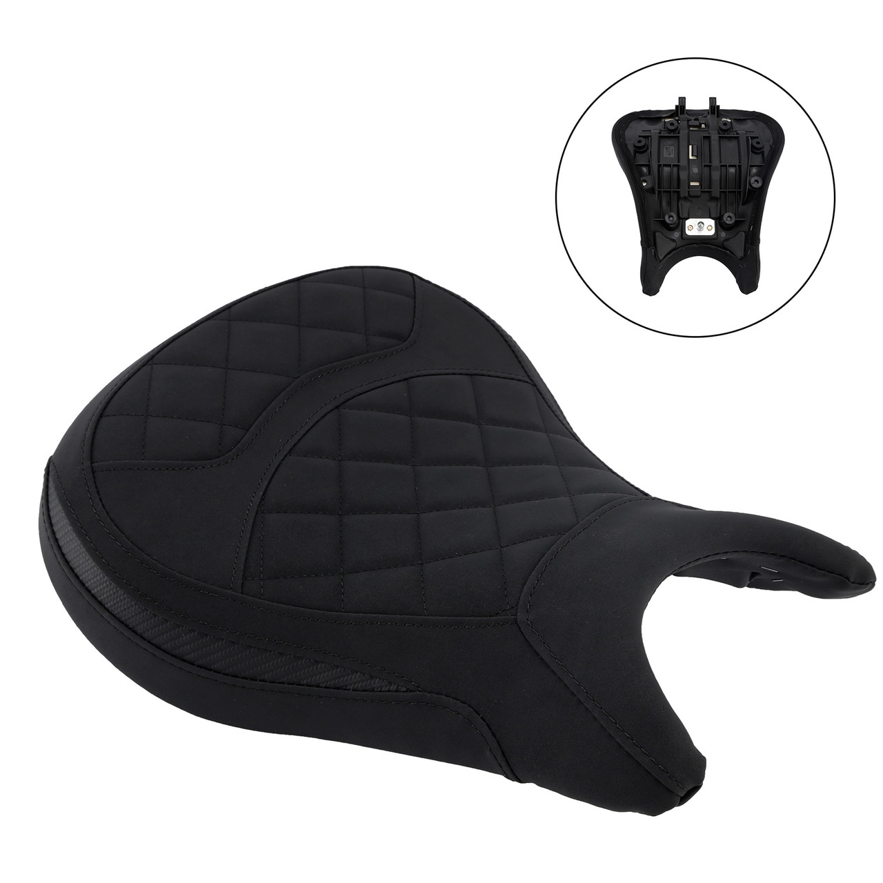 2024-2025 KAWASAKI Eliminator 500 Lower Front Driver Raider Seat Pillion Saddle Black Generic