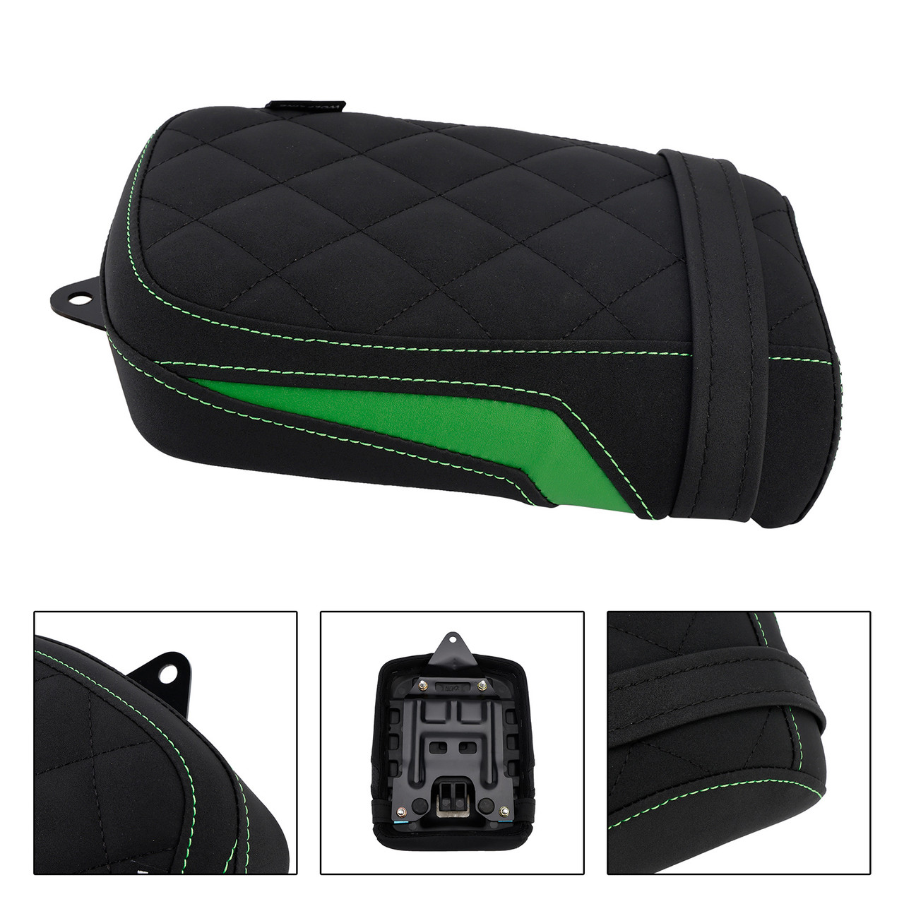 2024-2025 Kawasaki Eliminator 500 Rear Seat Passenger Cushion Flat Green Generic