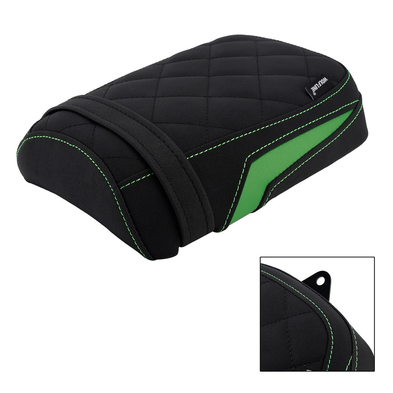 2024-2025 Kawasaki Eliminator 500 Rear Seat Passenger Cushion Flat Green Generic