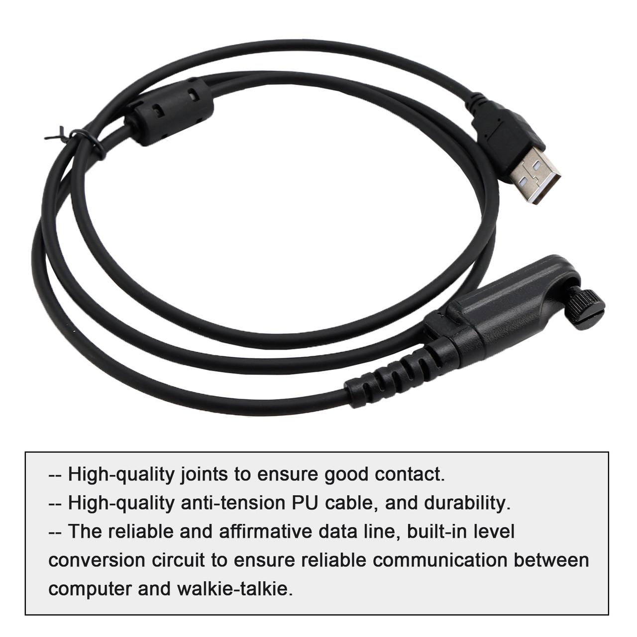 USB Programming Cable HP780-USB For Hytera PD700 PD750 PD780 PD790IS PD980 Radio