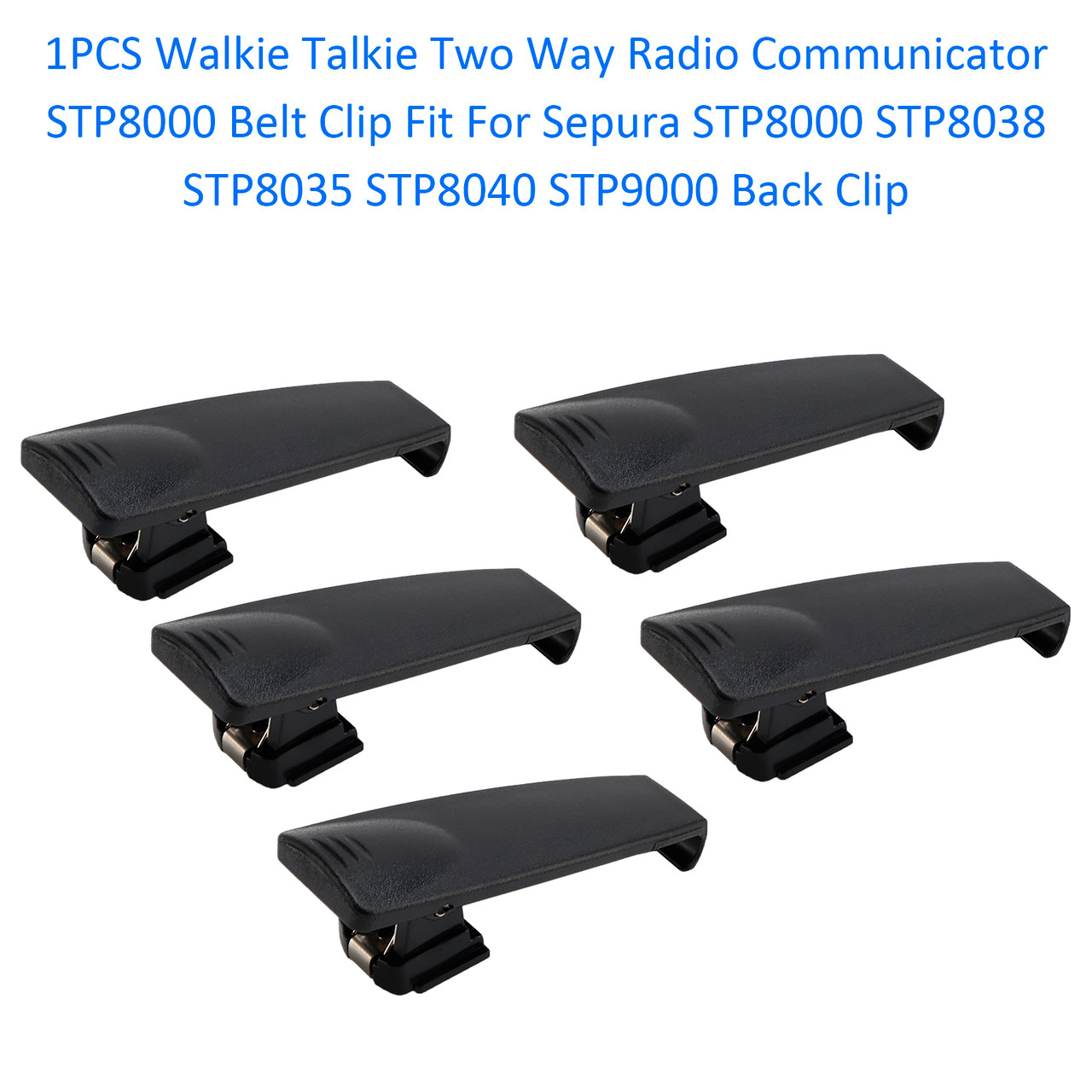5PCS Radio SL1M Belt Clip For Sepura STP8000 STP8038 STP8035 STP8040 Back Clip