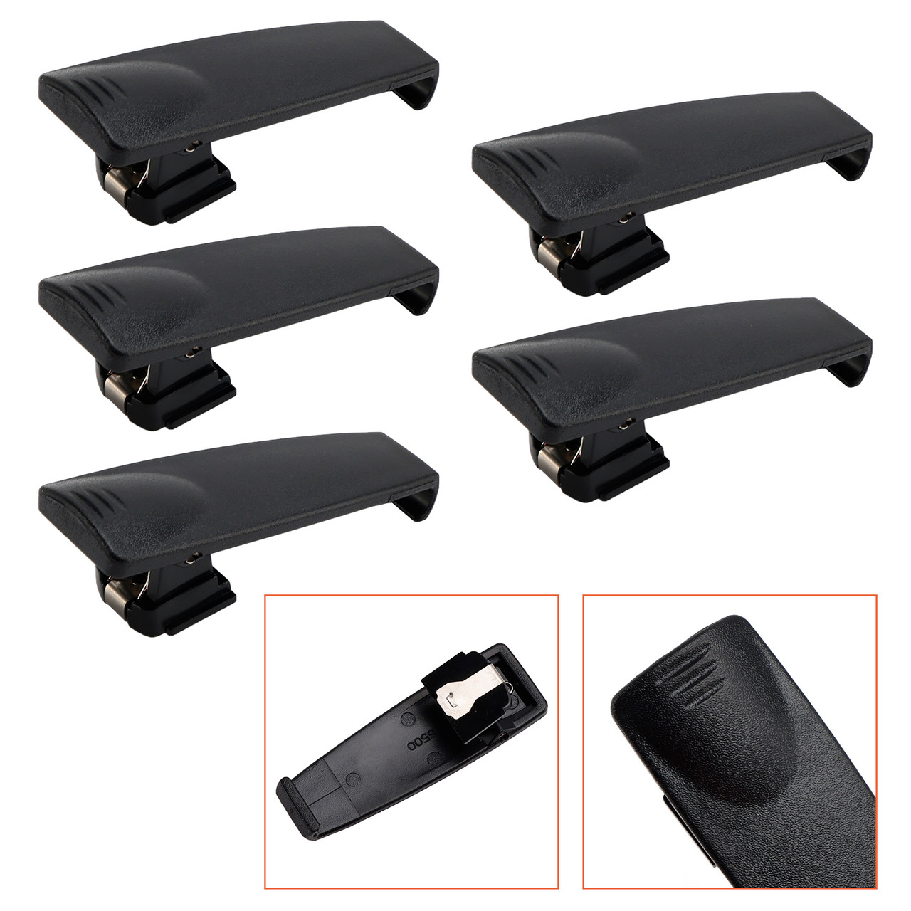 5PCS Radio SL1M Belt Clip For Sepura STP8000 STP8038 STP8035 STP8040 Back Clip