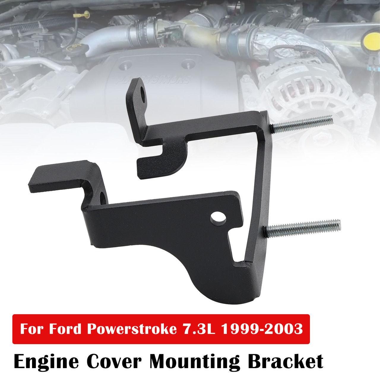 1999-2003 Ford Powerstroke 7.3L Engine Cover Mounting Bracket YC3Z-6A955-AA Generic