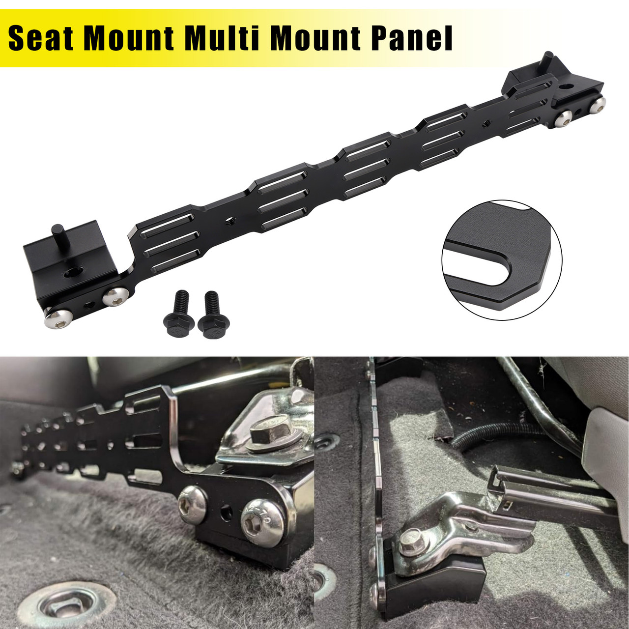2003-2023 Toyota Tacoma 4Runner FJ Cruiser Seat Mount Multi Mount Panel Generic