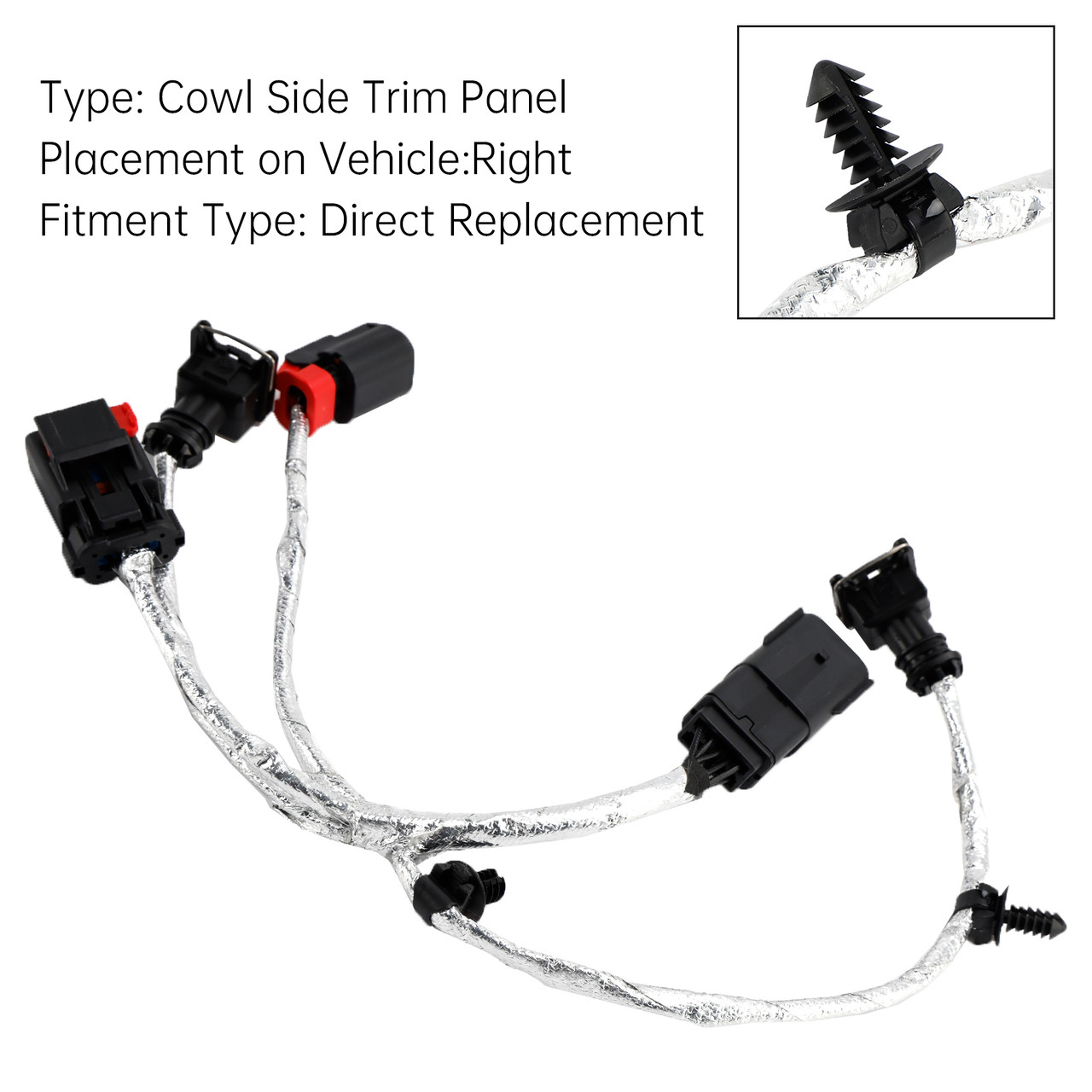 2013-2016 Ram 1500 Knock Oil Pressure &Temperature Sensor Wiring 68085202AD Generic