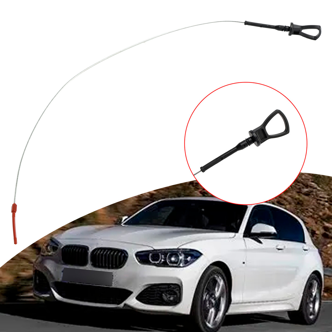 2010-2016 BMW F30 F20 F21 F31 Engine Oil Dipstick Dip Stick 11437600470 Generic