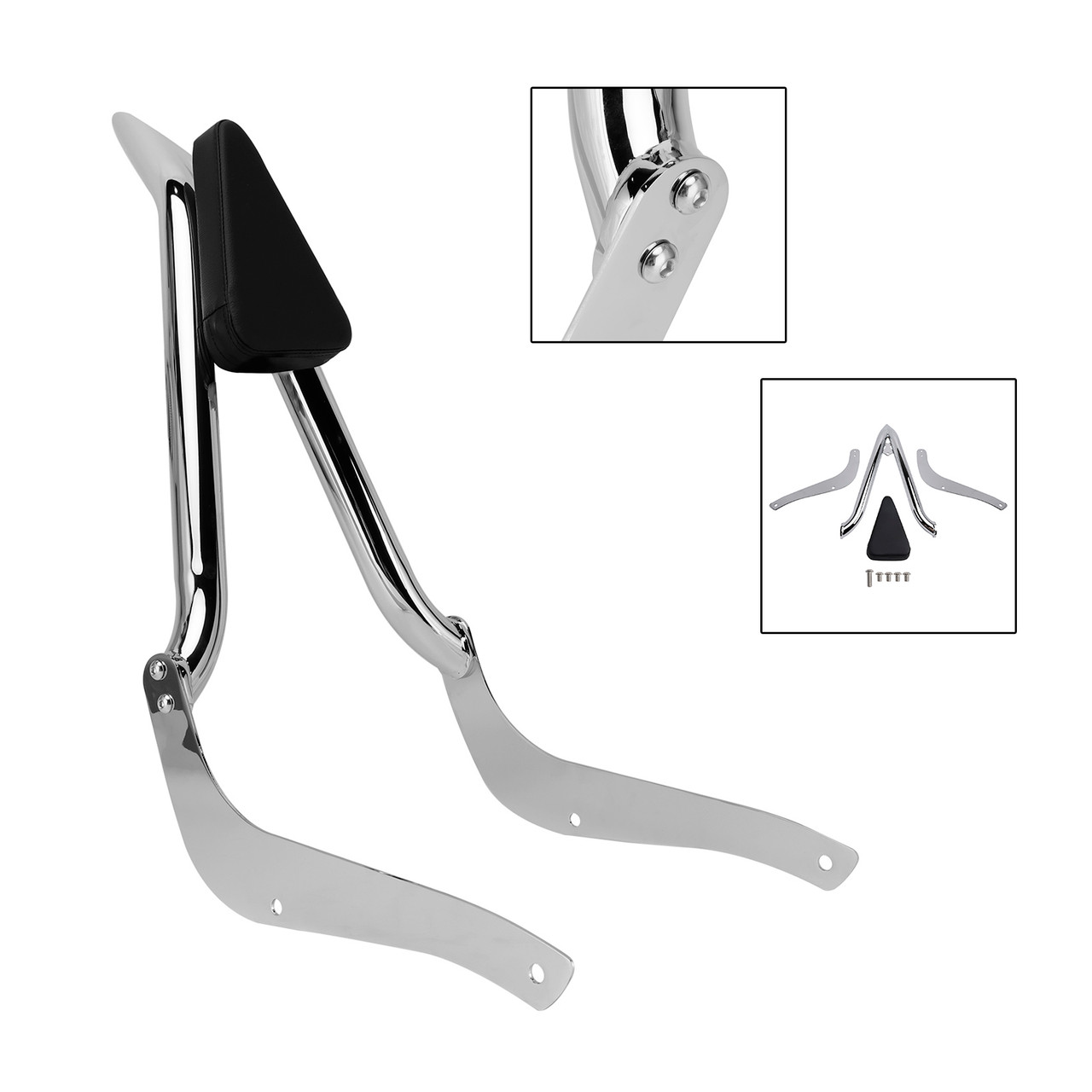 2001-2017 Suzuki Boulevard C50 M50 Passenger Sissy Bar Backrest Chrome Generic