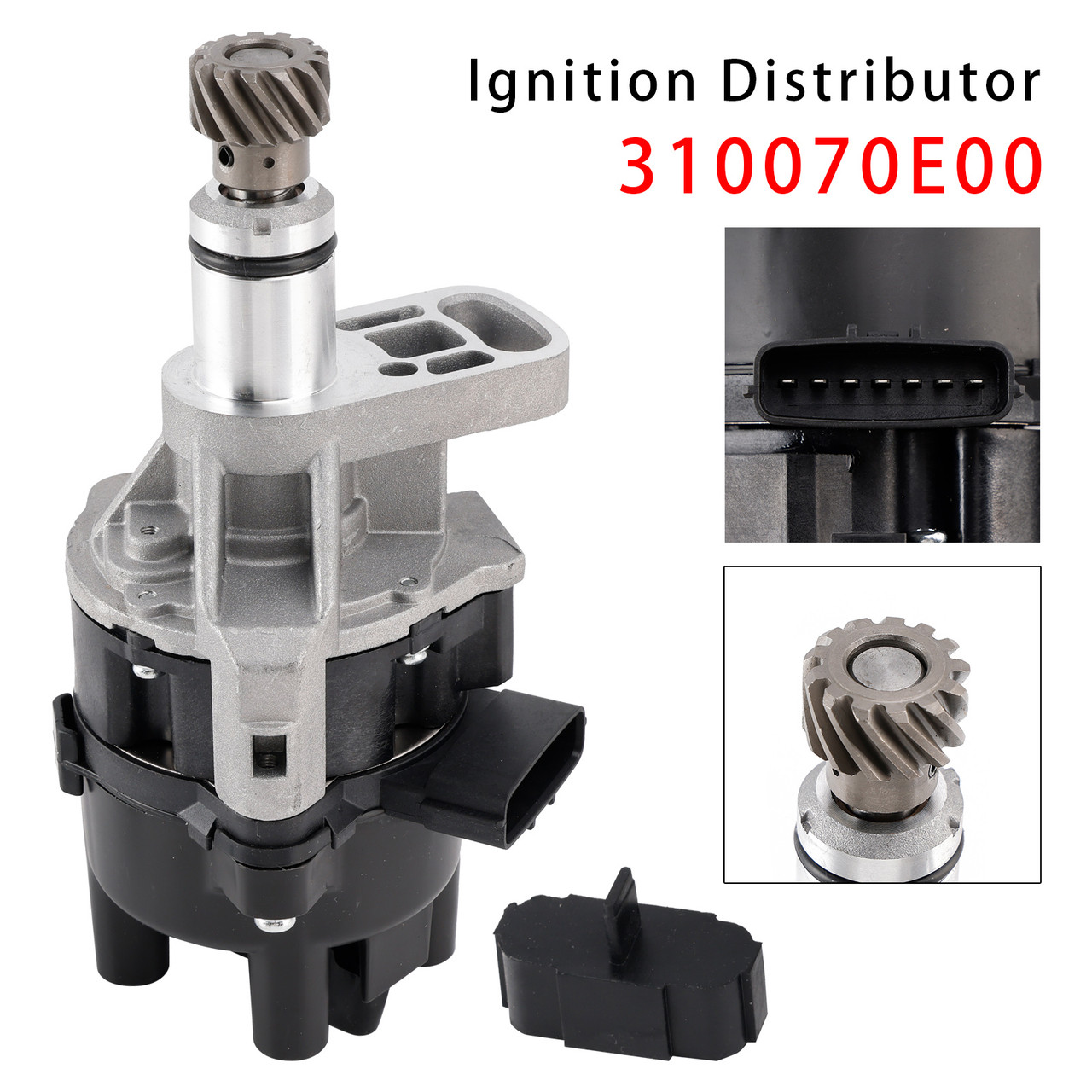 1998-1998 Chevrolet Tracker L4 1.6L Ignition Distributor with Rotor 310070E00 Generic