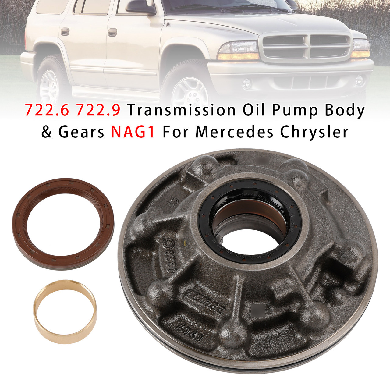 1997-UP MERCEDES 722.6 Transmission Oil Pump Body & Gears NAG1 Generic