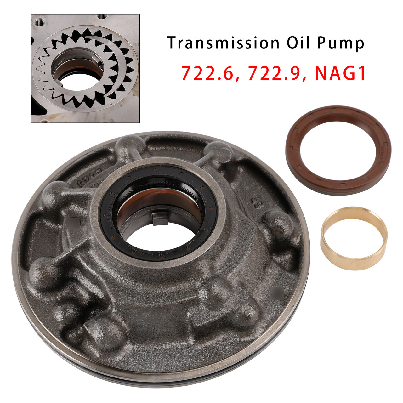 1997-UP MERCEDES 722.6 Transmission Oil Pump Body & Gears NAG1 Generic