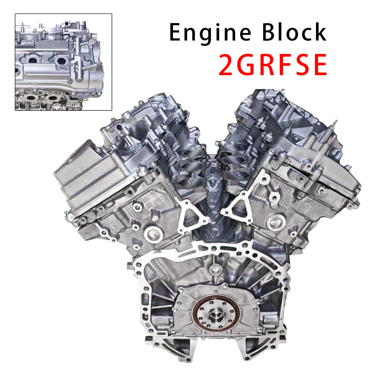 2007-2011 Lexus GS350 RWD 3.5L V6 Engine Motor Block 2GRFSE Generic