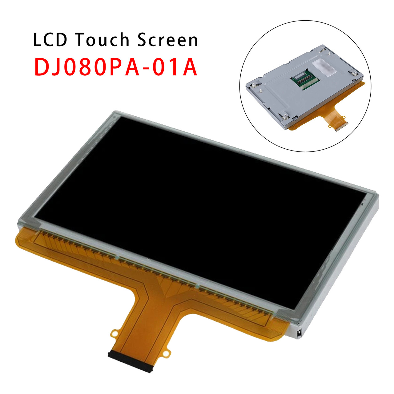 2015-2018 GMC Sierra Yukon Canyon 8 Inches Radio Touch-Screen Glass Digitizer DJ080PA-01A Generic