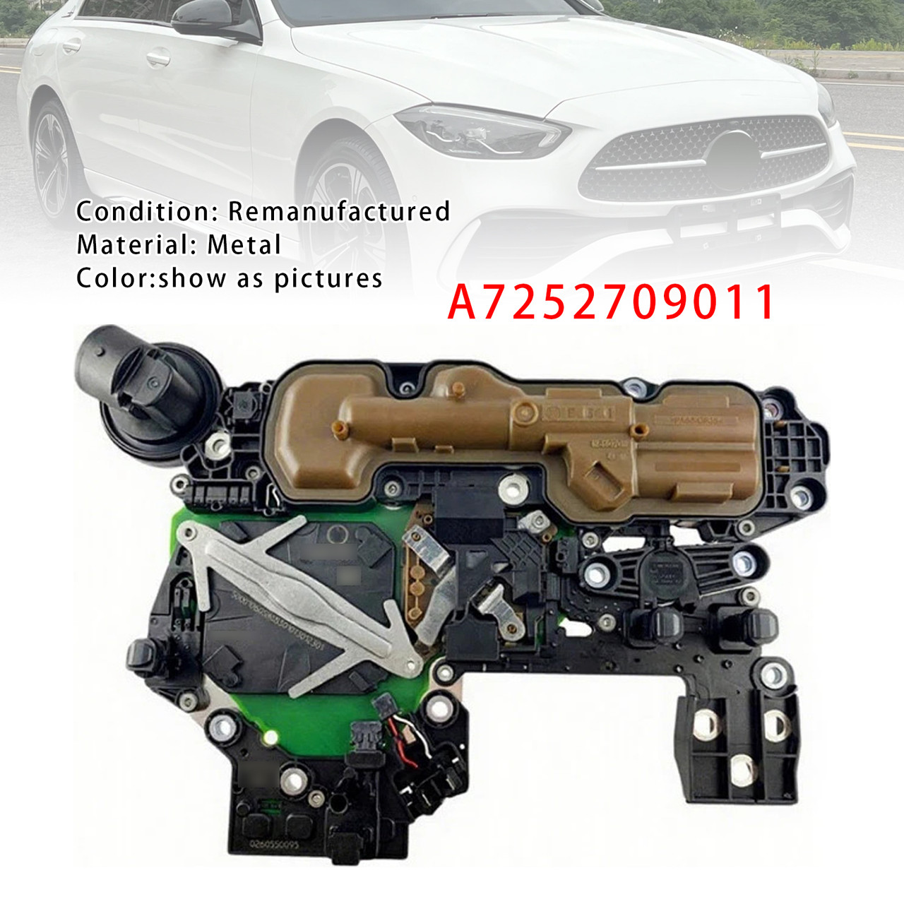 2014-2021 Mercedes Benz C-Class E-Class S-Class V-Class 725 Transmission Control Unit TCU A7252709011 Generic