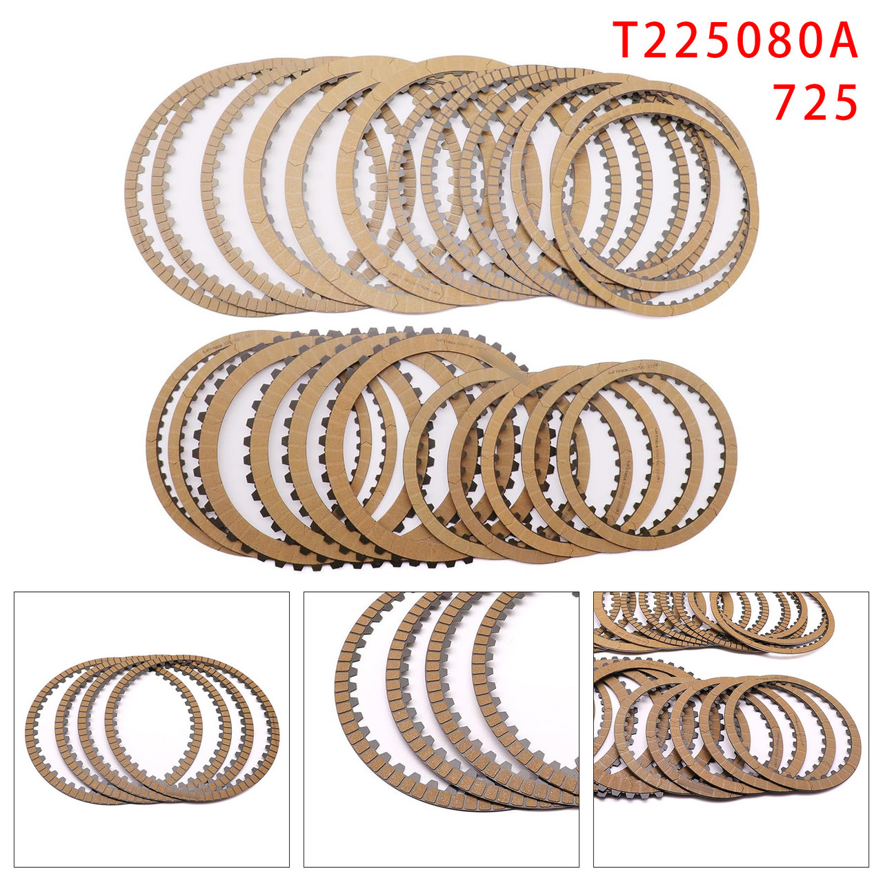 2015– present Mercedes Benz GLC SUV 24PCS 725 Transmission Clutch Plate Friction Kit Generic