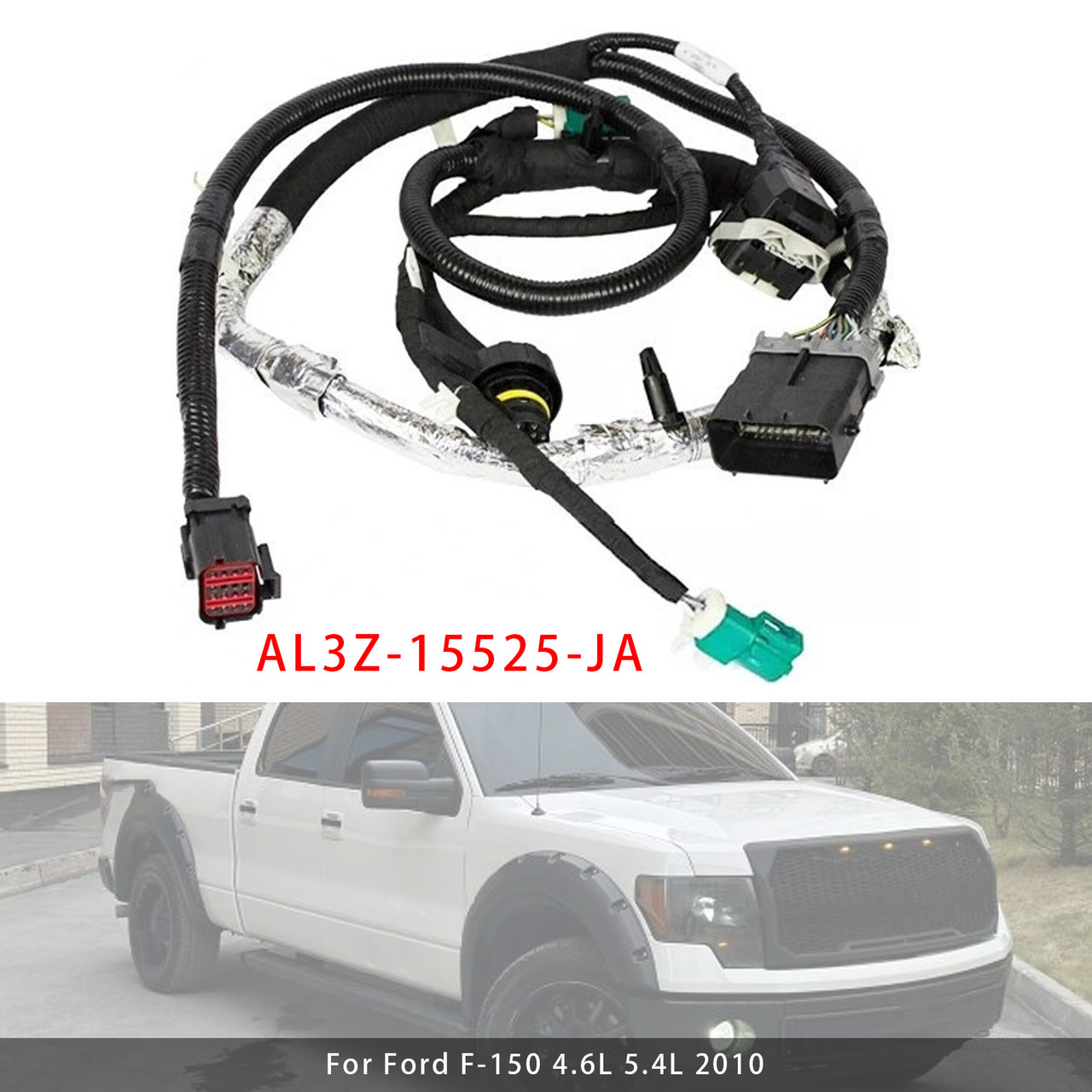 2010 Ford F-150 4.6L 5.4L Transmission Wiring Harness AL3Z-15525-JA Generic