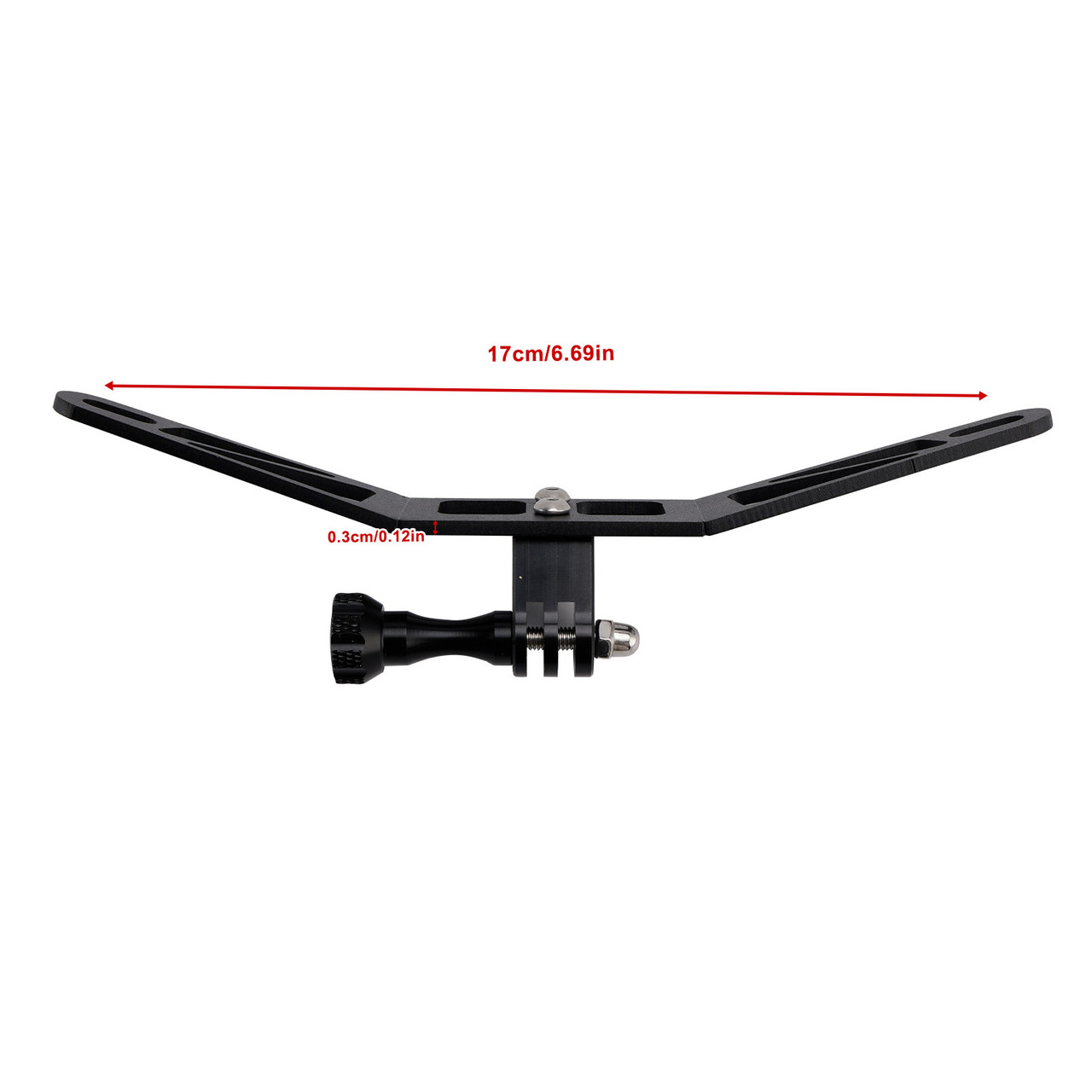 2020-2025 BMW F900XR Bracket GoPro Camera Windscreen Recorder Black Generic