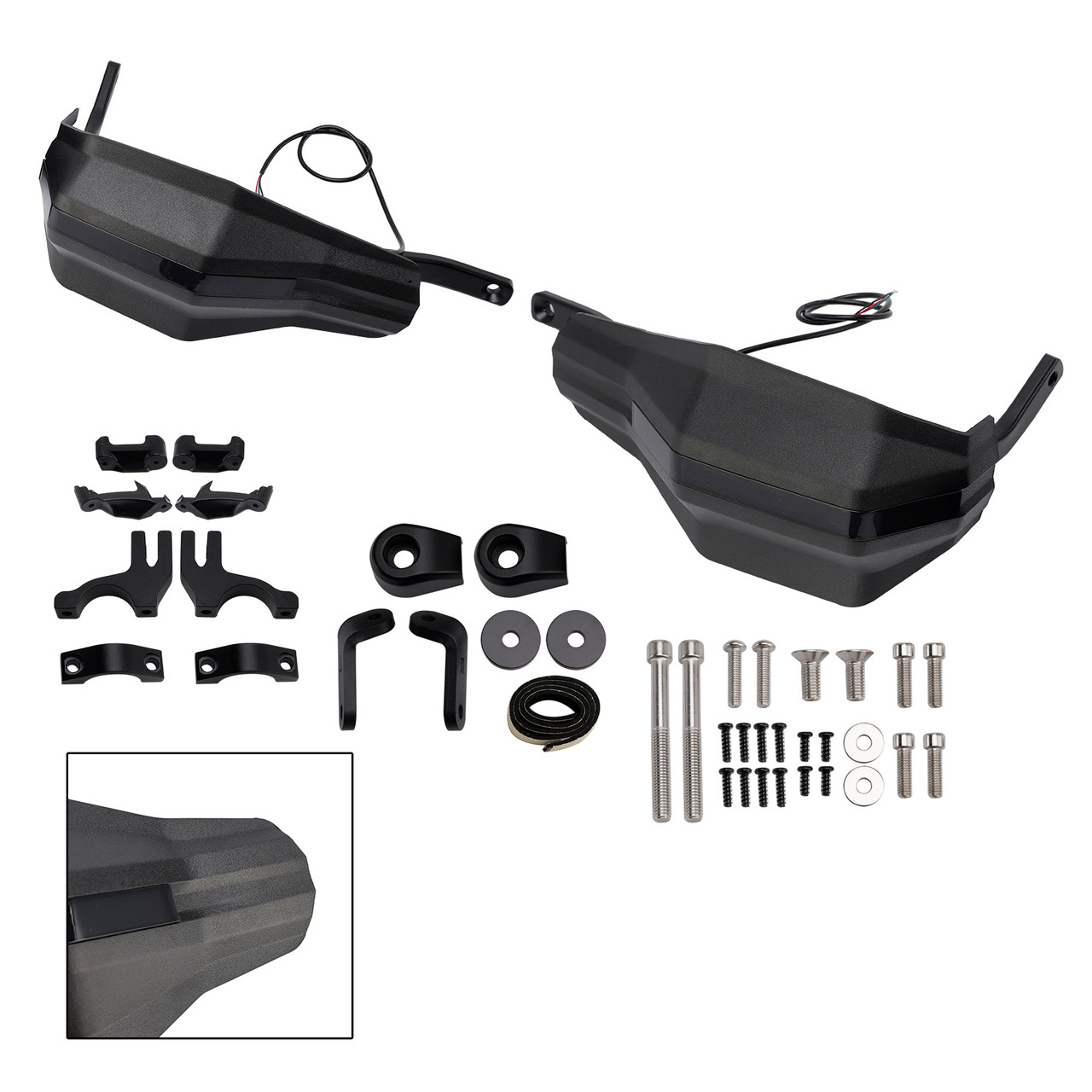 2024 CF MOTO 450MT Motorcycle Protector Hand Guards Black Generic