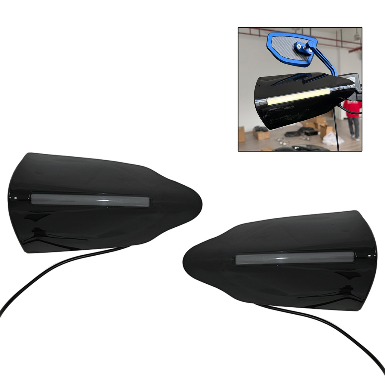 2021-2023 Touring Road Glide Road King Motorcycle Protector Hand Guards Generic