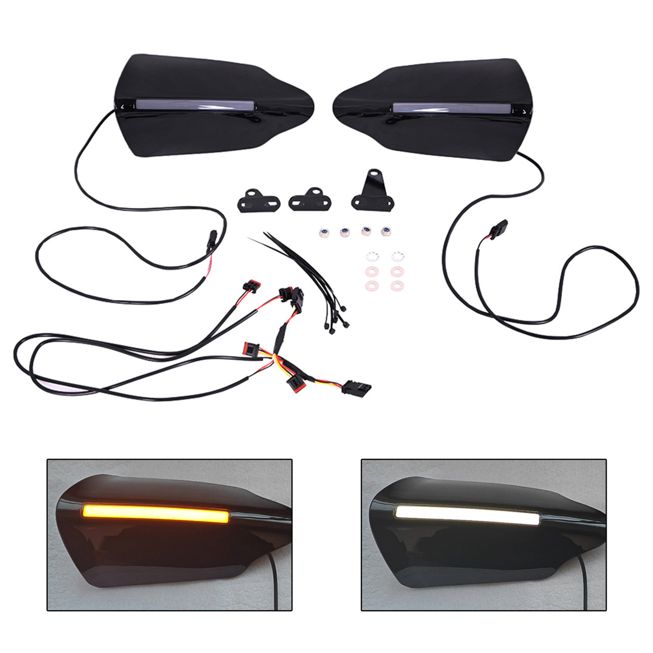 2018-2023 Softail Standard Low Heritage Classic Motorcycle Protector Hand Guards Generic