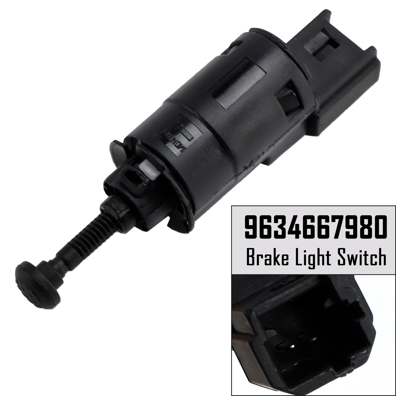 1996-2018 Peugeot Partner I Brake Light Switch 9634667980 Generic