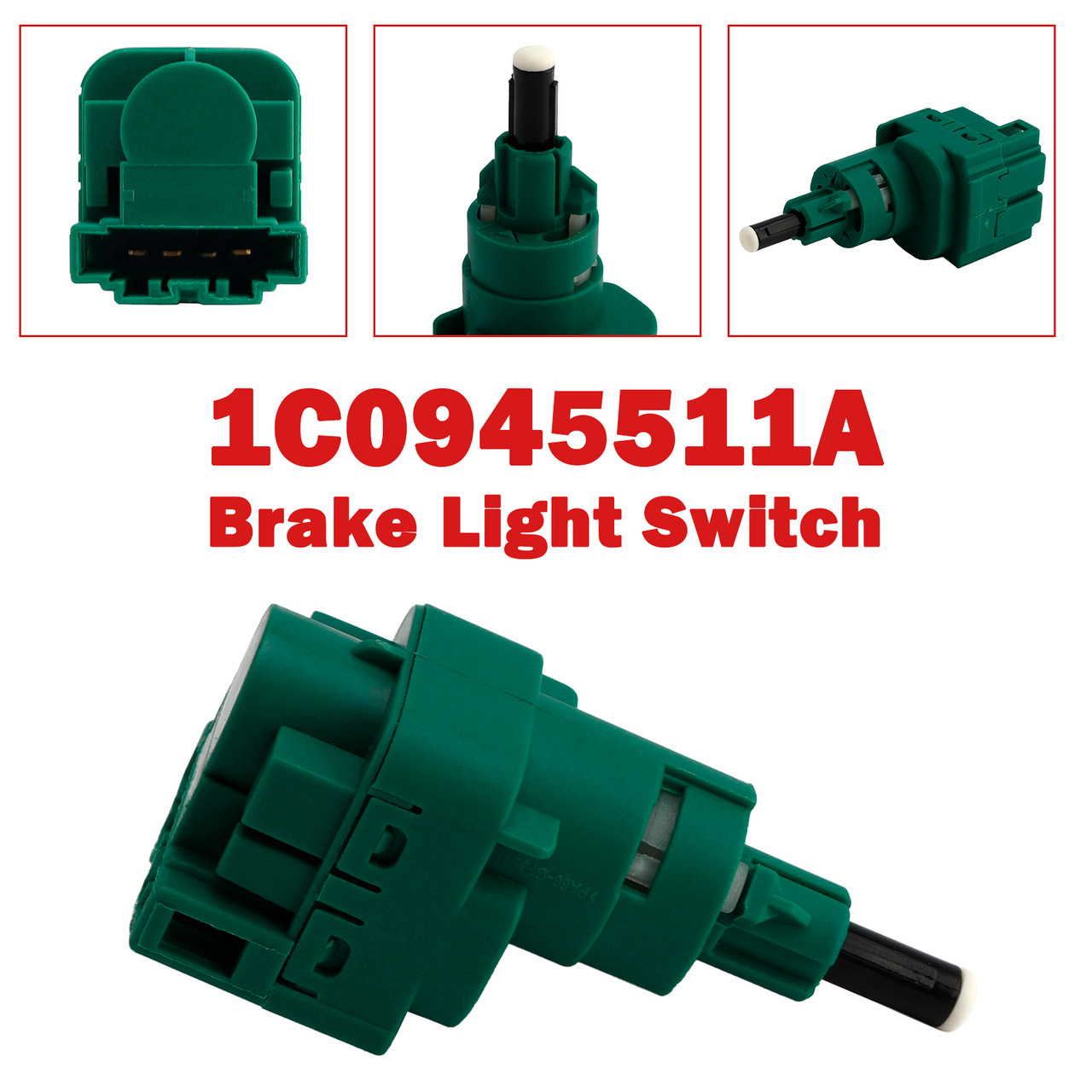 1997-2006 Audi A3 S3 TT Brake Light Switch 1J0945511A Generic