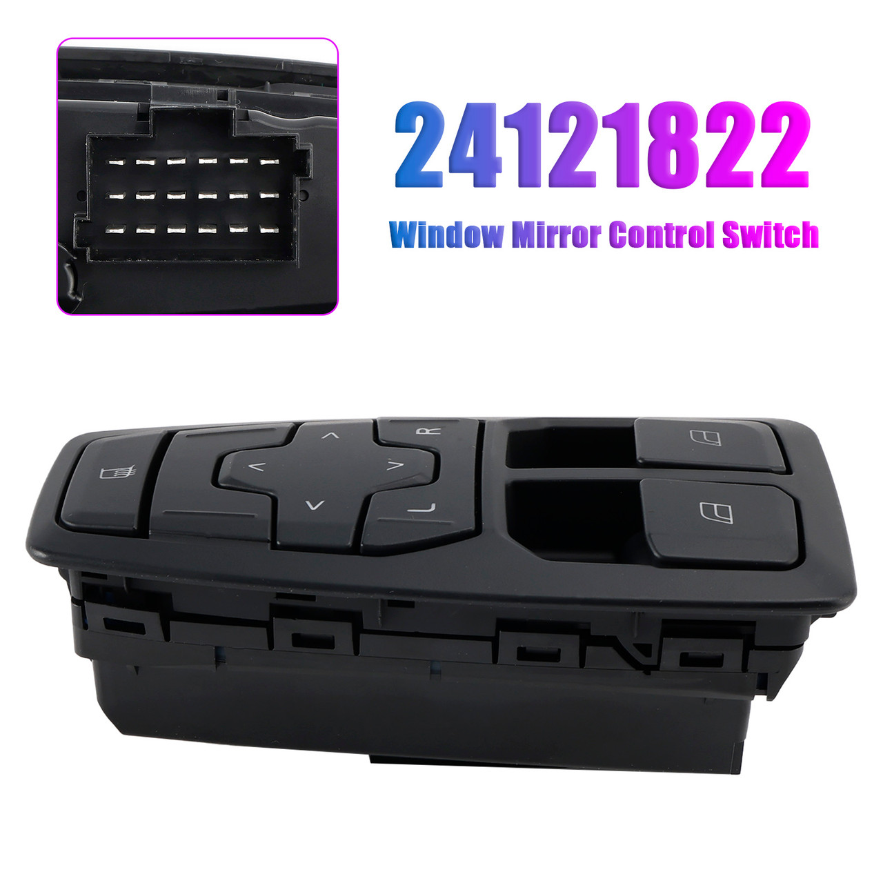 2018-2024 Volvo VNL GEN 3 VNR Window and Mirror Control Switch 24121822 242017700 24533442 Generic
