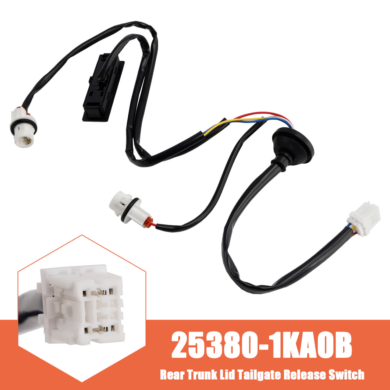 2011-2015 Nissan Juke Rear Trunk Lid Tailgate Release Switch 25380-1KA0B Generic