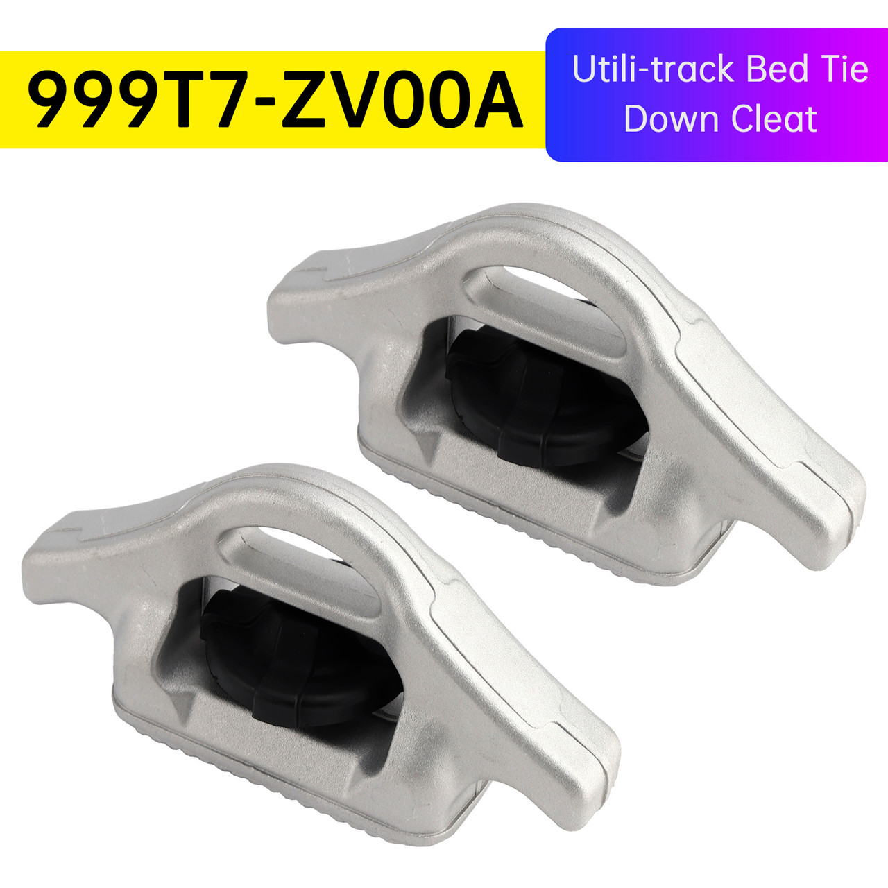 2004-2015 Nissan Titan 2 Pcs Utili-track Bed Tie Down Cleat 999T7-ZV00A Generic