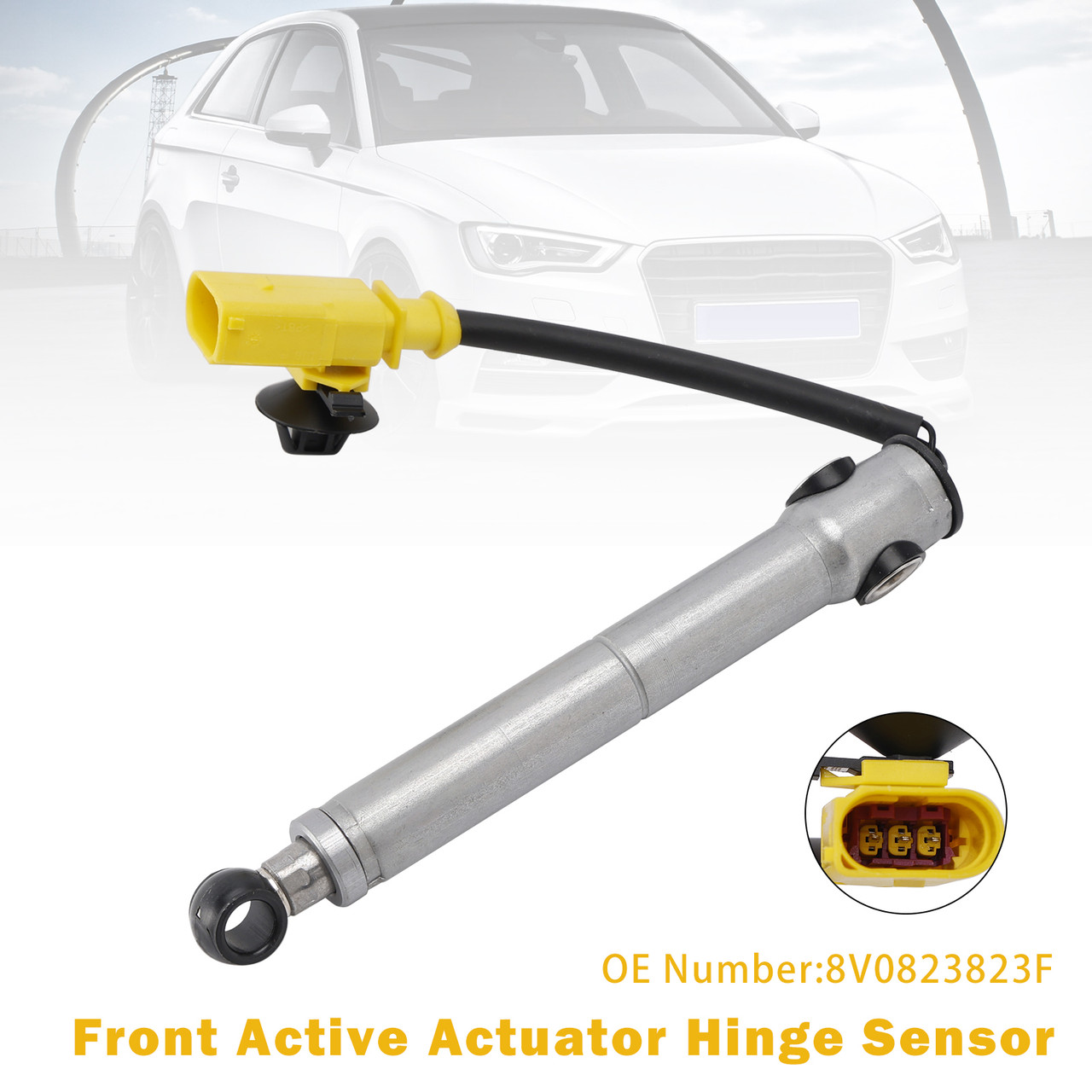 2013-2016 Audi A3 Front Active Actuator Hinge Sensor 8V0823823F Generic