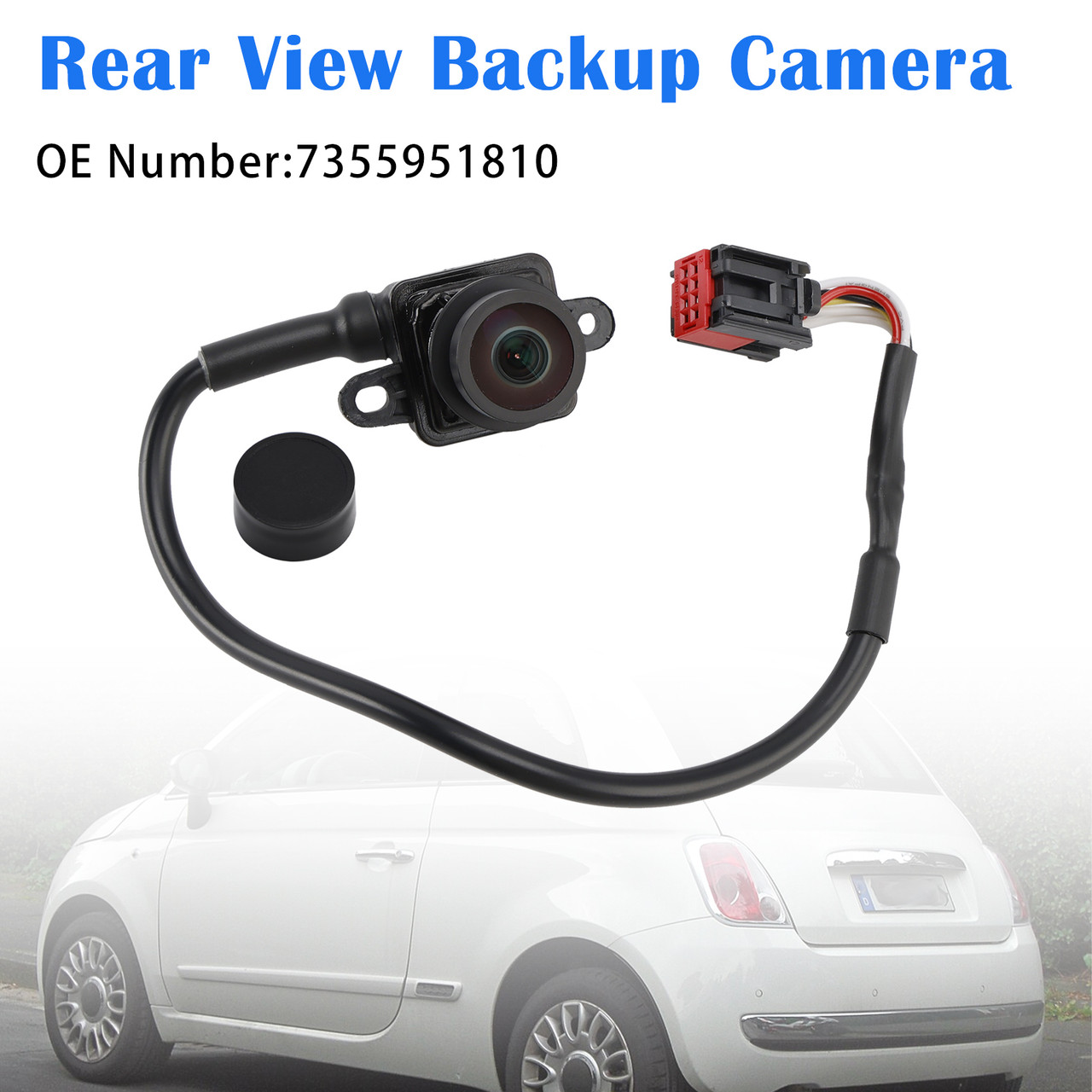 Fiat Ducato Reverse Rear View BackUp Assist Parking Camera 7355951810 Generic