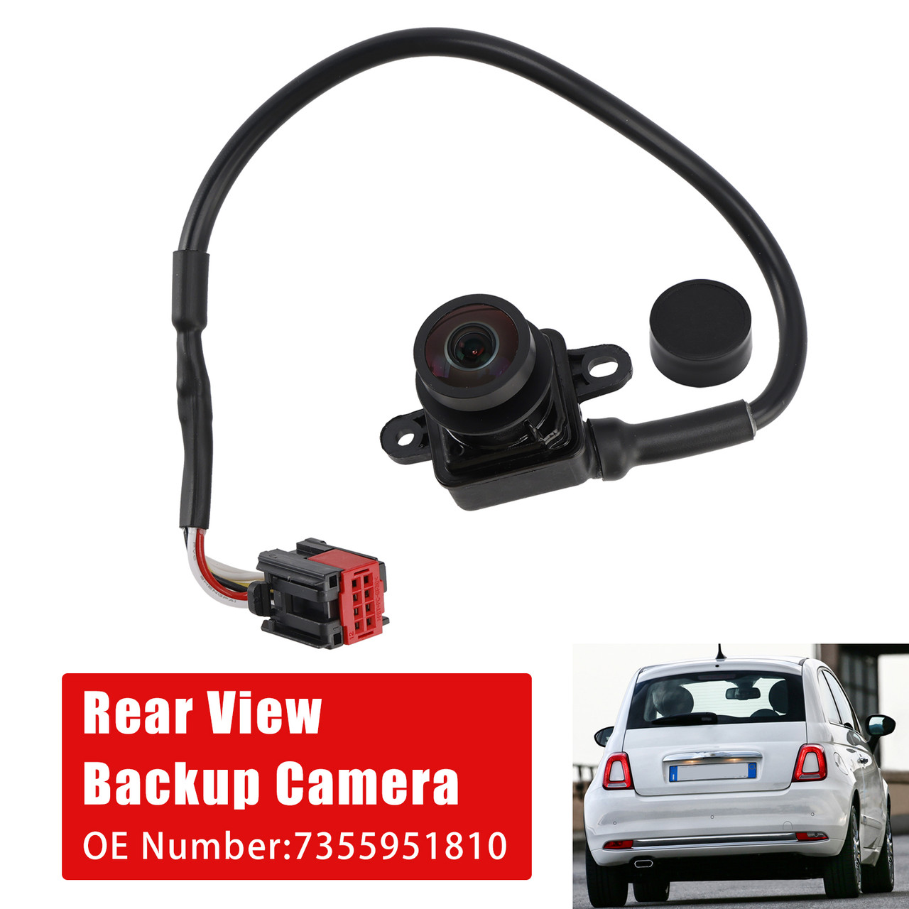 Fiat Ducato Reverse Rear View BackUp Assist Parking Camera 7355951810 Generic