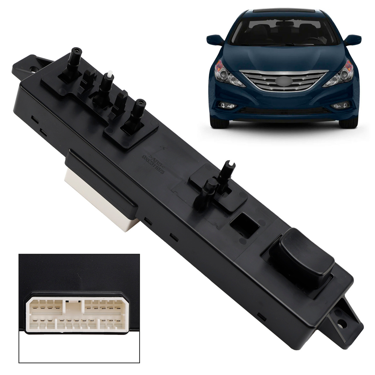 2011-2015 Hyundai Sonata Hybrid Front Left Power Seat Switch 881913S100RY Generic
