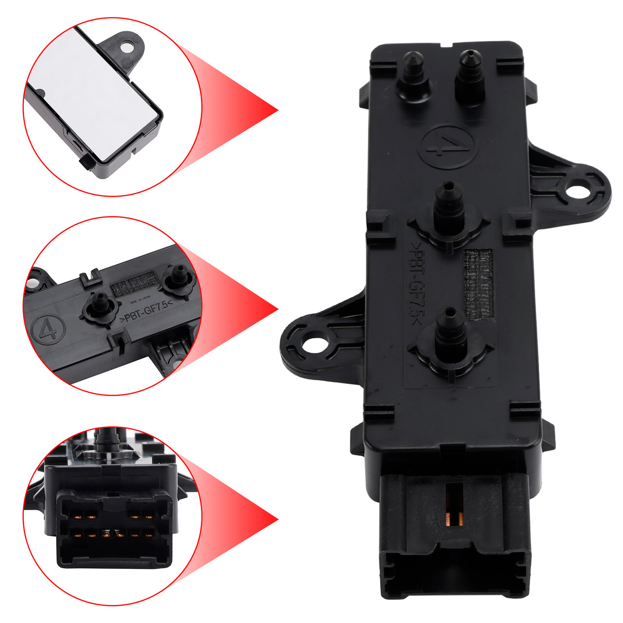 2009-2023 Nissan Maxima Front Left Power Seat Switch 870664HA0A Generic