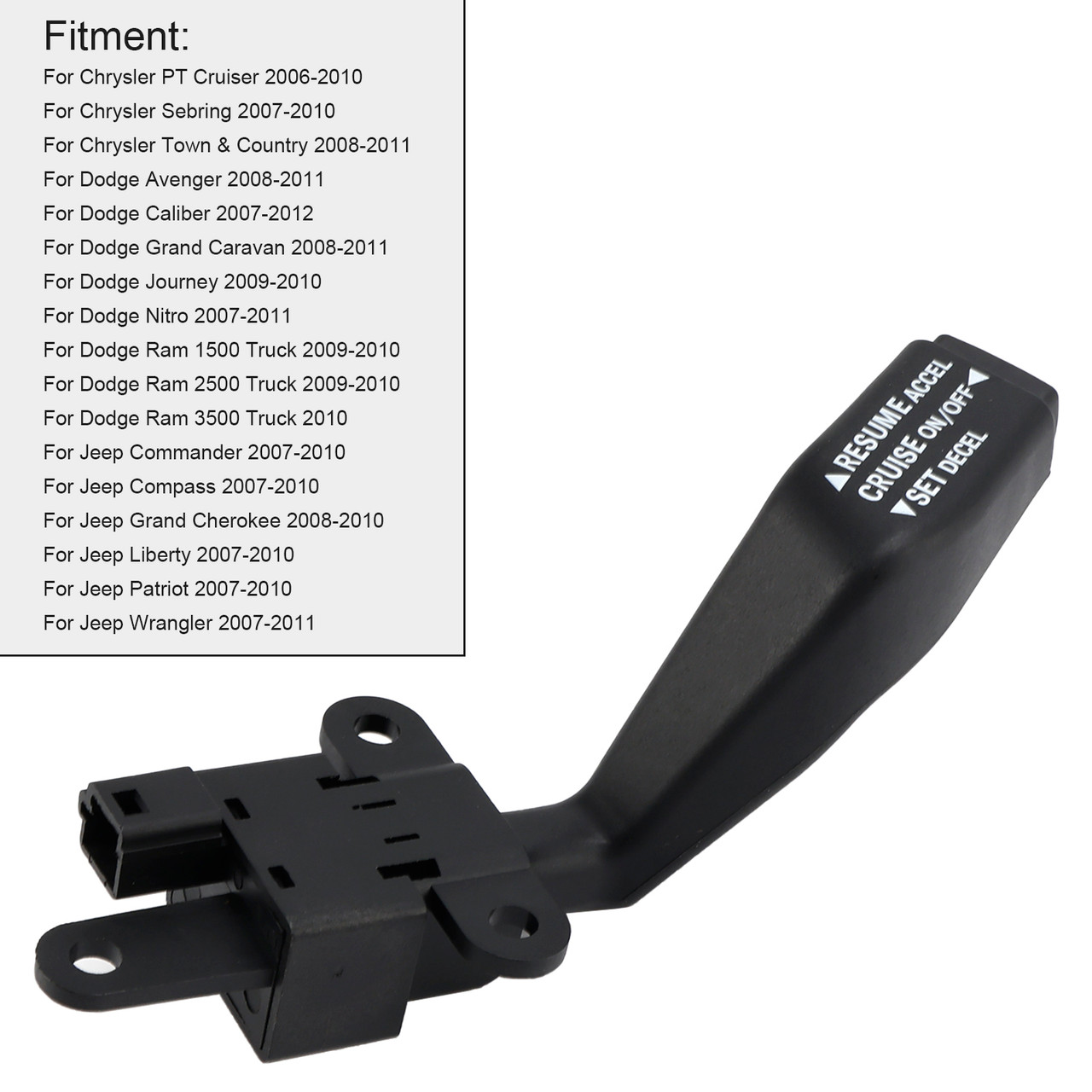 2007-2010 Jeep Commander Compass Grand Cherokee Cruise Control Switch 04671929AC Generic