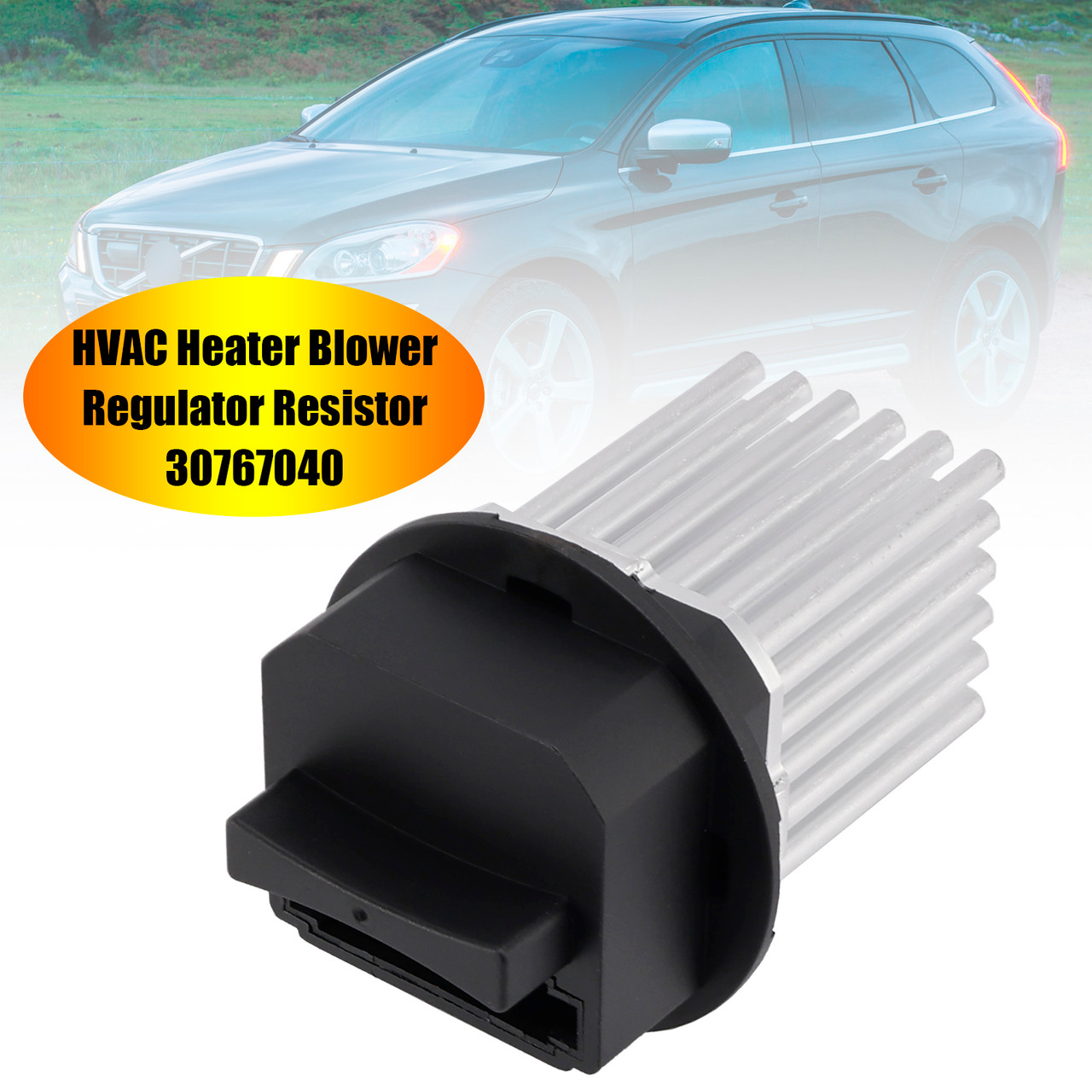 2008-2018 Volvo XC60 S60 V70 S80 XC70 HVAC Heater Blower Regulator Resistor 30767040 Generic