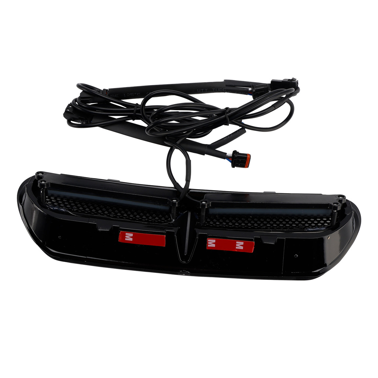 2014-2024 Harley-Davidson Touring Electra Glide 1 Set Fairing Air Vent LED Light Black Generic