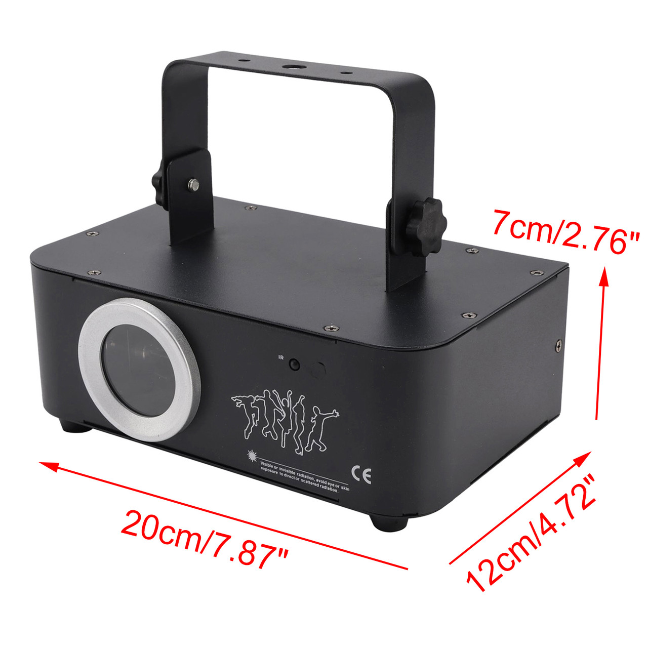 500MW Dynamic Full-Color RGB Display 3D Show With Visual Effects Stage Light