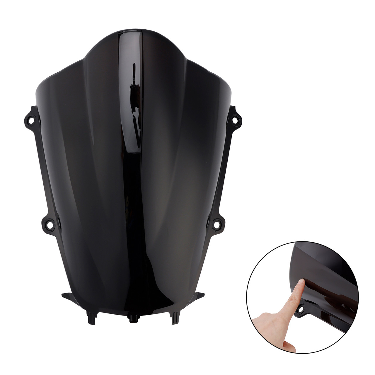 2025 YAMAHA YZF R9 Windshield Black Generic