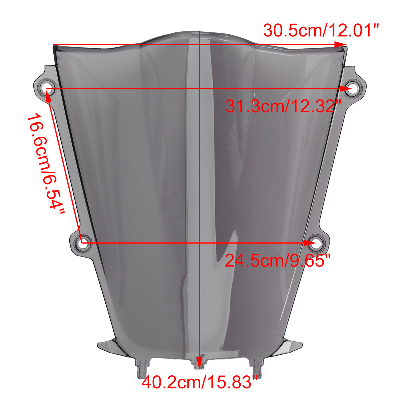 2025 YAMAHA YZF R9 Windshield Gray Generic