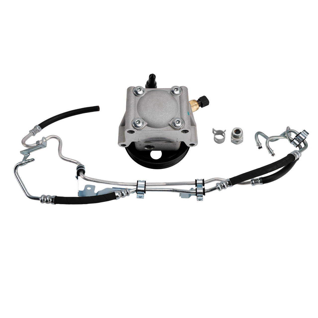 2004-2011 Ford Focus C-Max Power Steering Pump+High Pressure Pipe 4M513A696AC Generic
