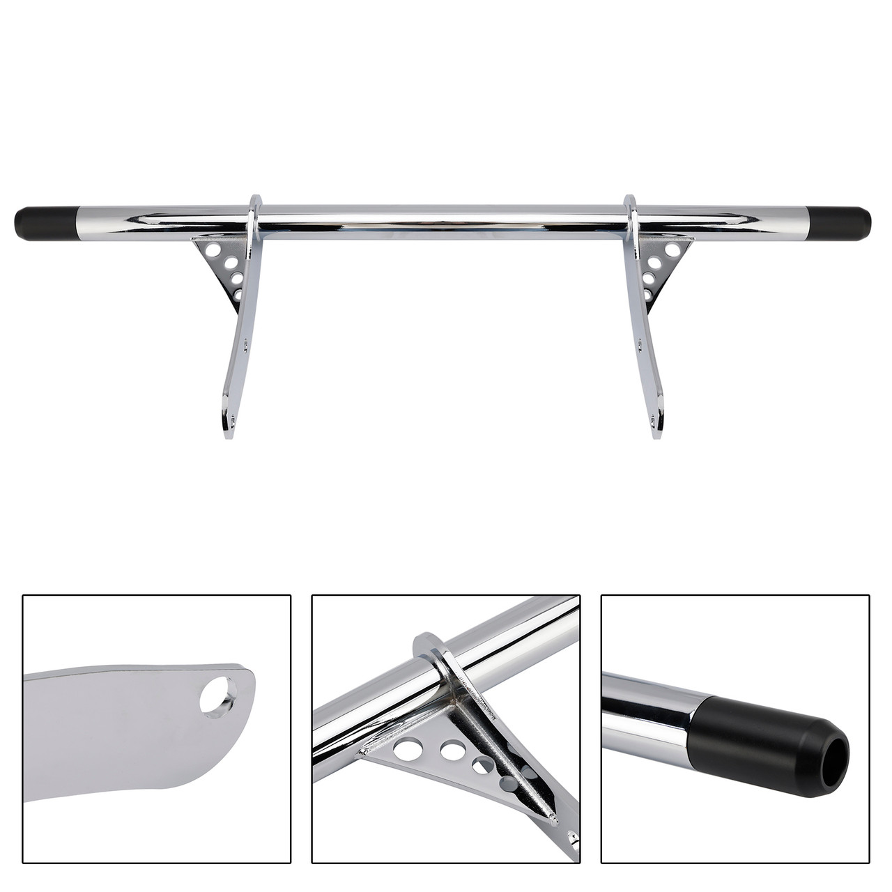 1998-2025 Yamaha Xvs400 Vstar Xvs650 Vstar Engine Guard Crash Bar Frame Protector Bumper Black Generic