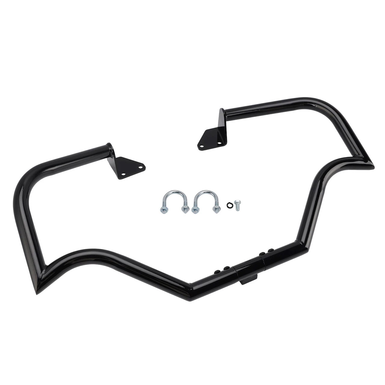 2006-2017 Street Bob FXDB Engine Guard Crash Bar Frame Protector Bumper Black Generic